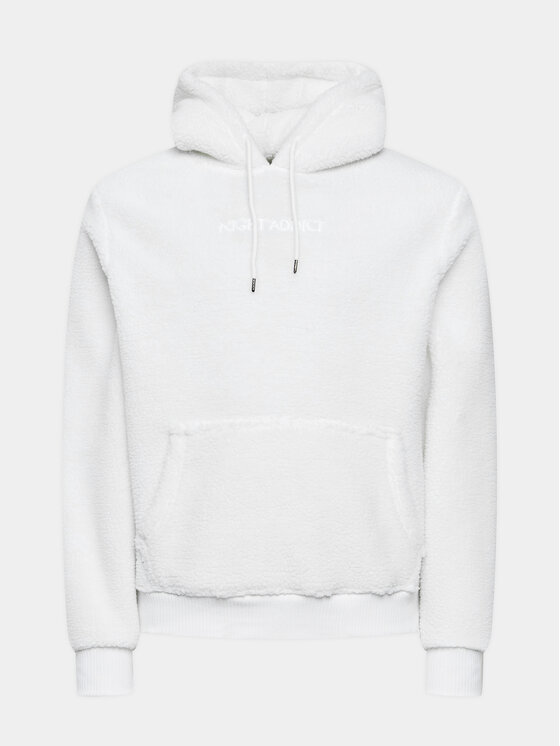 Night Addict Night Addict Džemperis MSS-NA438GROMIT Balta Regular Fit