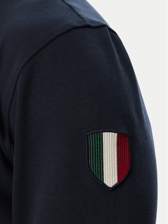 Aeronautica Militare Aeronautica Militare Тениска с дълъг ръкав 262TS2568UJ00703 Тъмносин Regular Fit