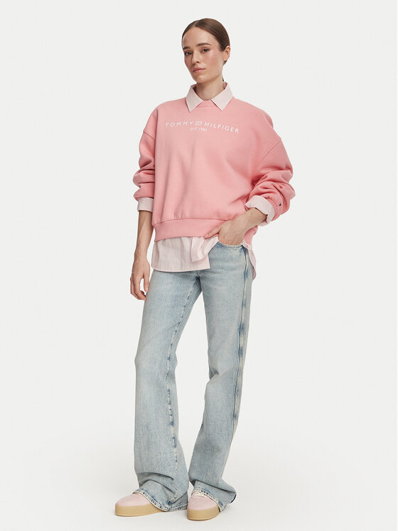 Tommy Hilfiger Tommy Hilfiger Jopa WW0WW47831 Roza Regular Fit