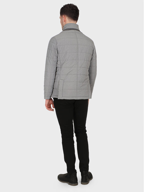 Evenemen Evenemen Kurtka przejściowa VIVERO Szary Slim Fit