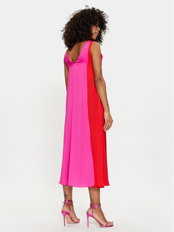 LOLA CASADEMUNT LOLA CASADEMUNT Rochie de zi MS2416023 123 Roz Relaxed Fit