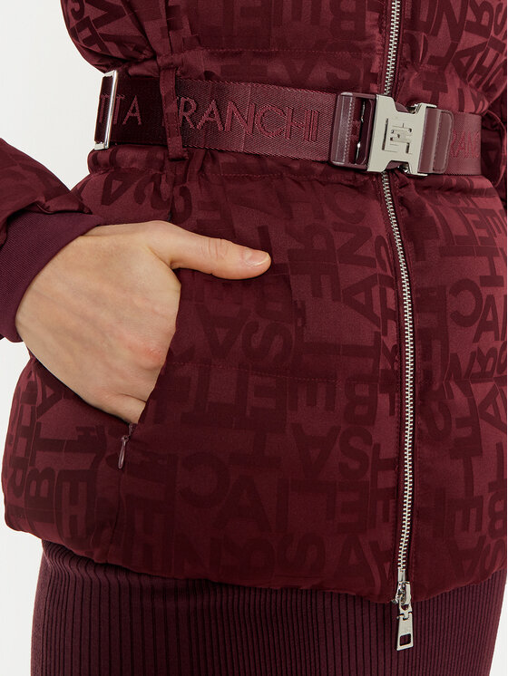 Elisabetta Franchi Elisabetta Franchi Kevad-sügis jope PI-70D-46E1-V640 Bordoopunane Regular Fit