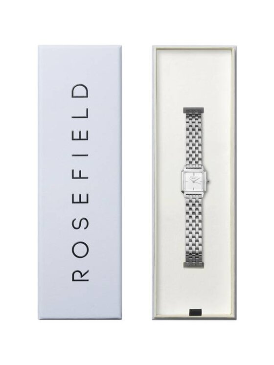 Rosefield Rosefield Zegarek Boxelle Srebrny