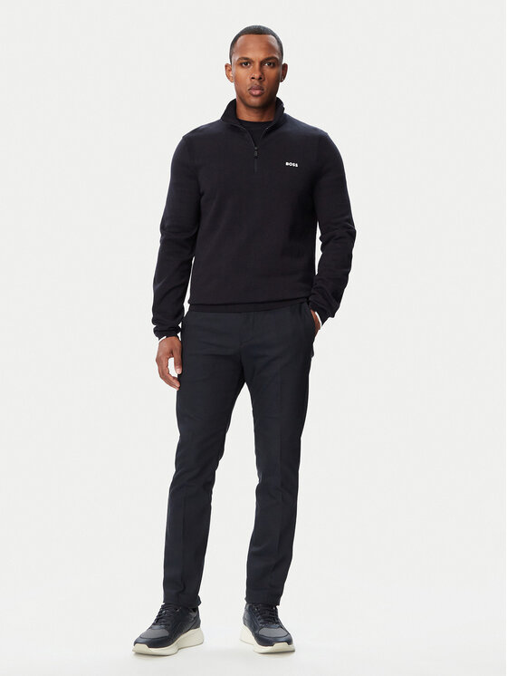 BOSS BOSS Sweter Ever-X QZ 50556146 Granatowy Regular Fit