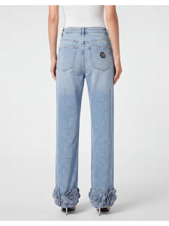 PHILIPP PLEIN PHILIPP PLEIN Jeans 31162 Blu Straight Fit