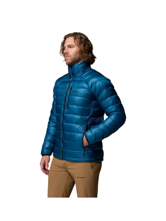 Columbia Columbia Kurtka puchowa 208878 Niebieski Regular Fit