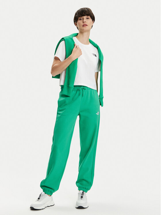 The North Face The North Face Marškinėliai Simple Dome NF0A87U4 Balta Relaxed Fit