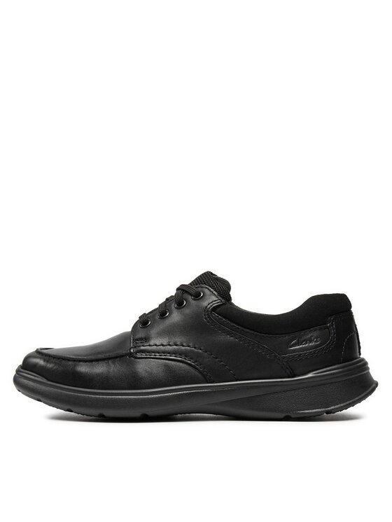 Clarks Clarks Īsi apavi Cotrell Edge 261373857 Melns