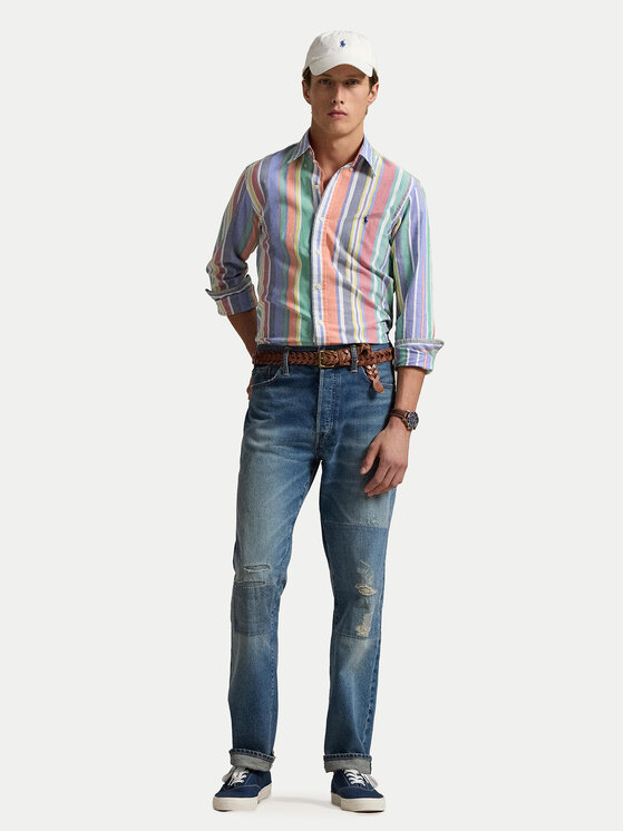 Polo Ralph Lauren Polo Ralph Lauren Koszula 710968964001 Kolorowy Custom Fit