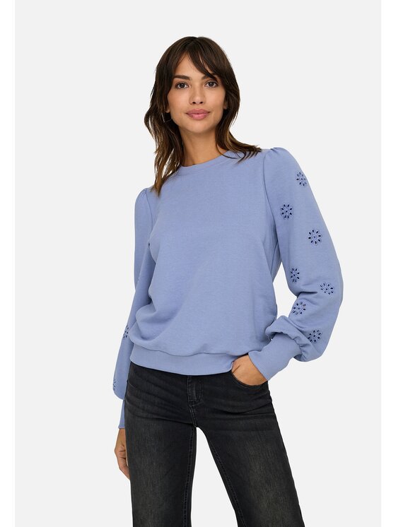 ONLY ONLY Felpa 15315687-TEM Blu Regular Fit