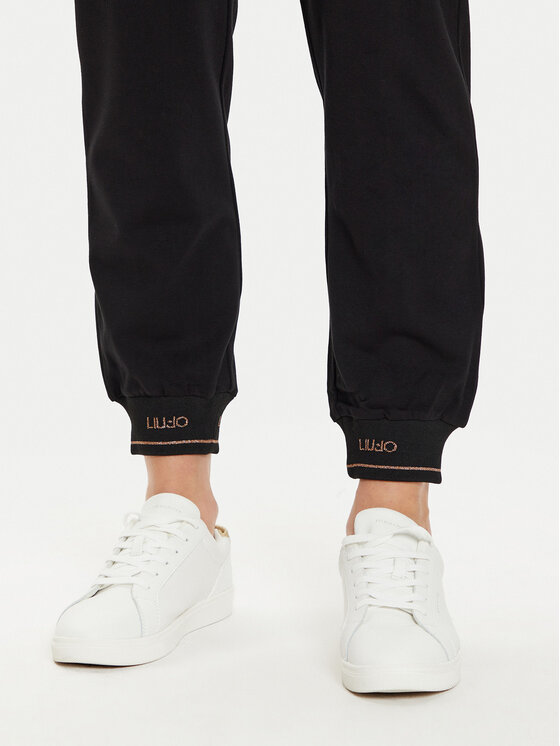 Liu Jo Sport Liu Jo Sport Hlače TF4279 J6182 Crna Regular Fit
