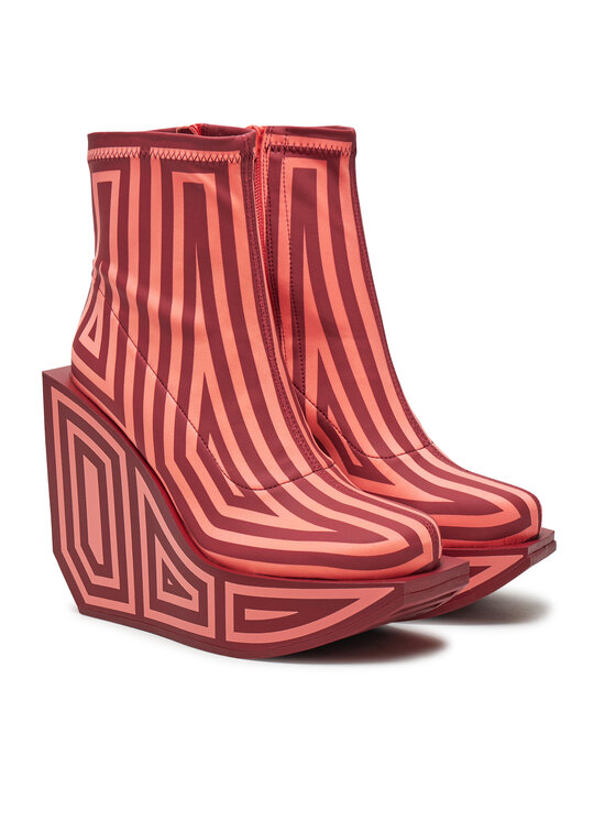 United Nude United Nude Ботильйони Wa Bootie Hi 1087983182 Червоний