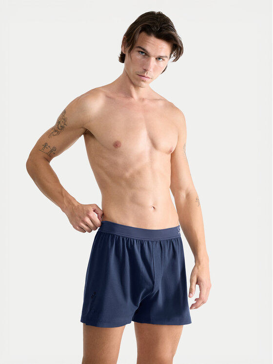 Sloggi Boxerky 10215473 Tmavomodrá