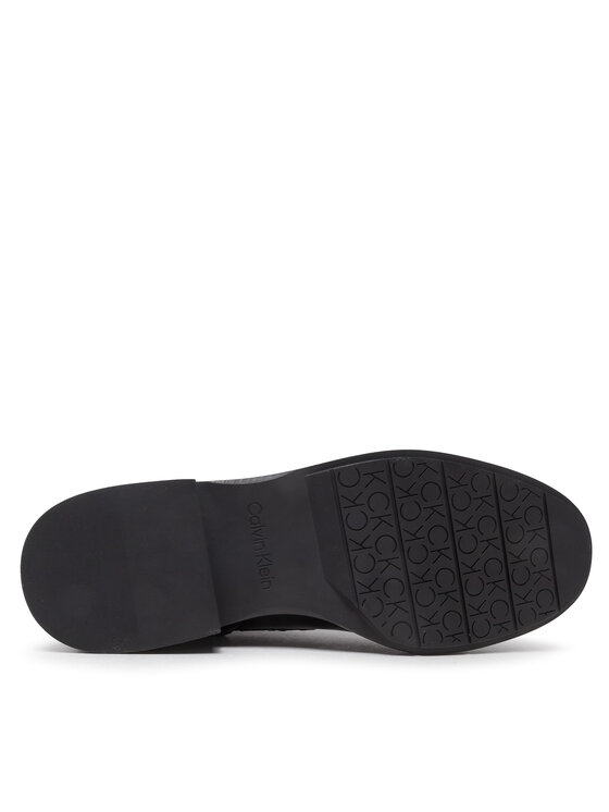 Calvin Klein Calvin Klein Μποτάκια Rubber Sole Combat Boot HW0HW01292 Μαύρο