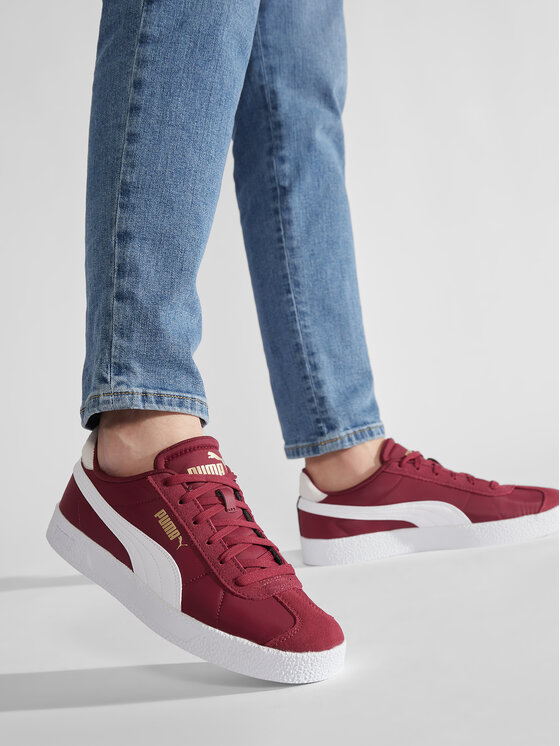 Puma Puma Sneakersy Club Nylon 384822 07 Bordowy