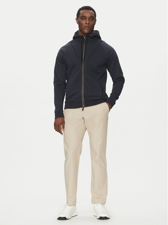 BOSS BOSS Pulóver Saggy 50530969 Sötétkék Regular Fit