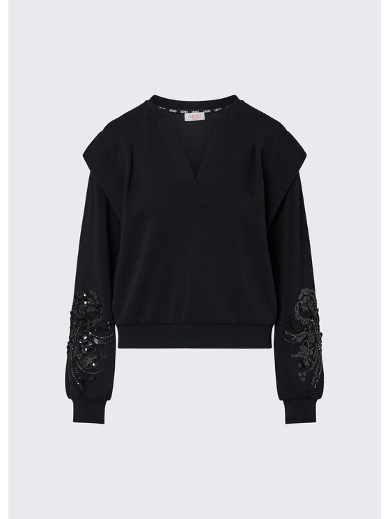 Liu Jo Liu Jo Felpa TF6135J3958W9449 Nero Regular Fit