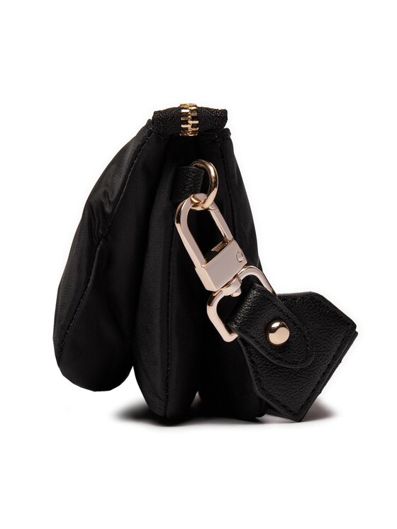 Guess Damen-Umhängetasche HWYY92 11720 – Elegante Schwarze Tasche Aus PU-Leder Mit Verstellbarem Riemen