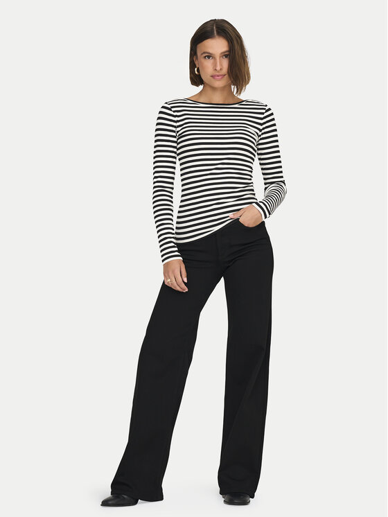 ONLY ONLY Jeans Madison 15301338 Nero Wide Leg