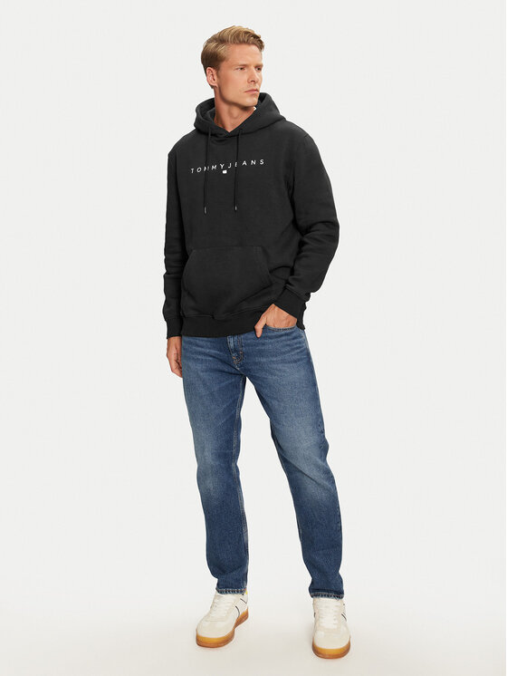 Tommy Jeans Tommy Jeans Μπλούζα DM0DM20746 Μαύρο Regular Fit