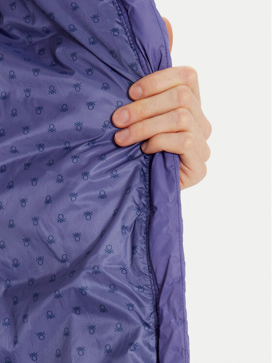 United Colors Of Benetton United Colors Of Benetton Giubbotto piumino 2NIWDN06X Viola Regular Fit