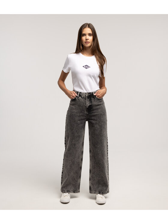Lee Cooper Lee Cooper Jeansy BELLA 3225 Czarny Wide Leg