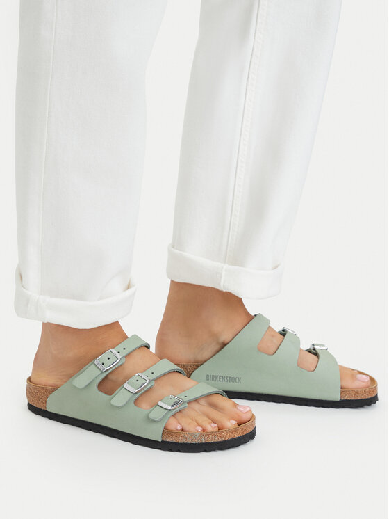 Birkenstock Birkenstock Чехли Florida 1030319 Зелен