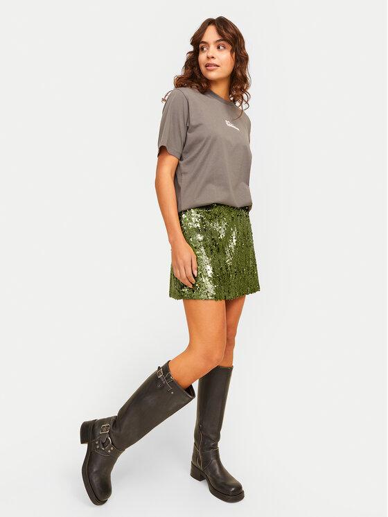 JJXX JJXX Minigonna Tara 12265330 Verde Regular Fit