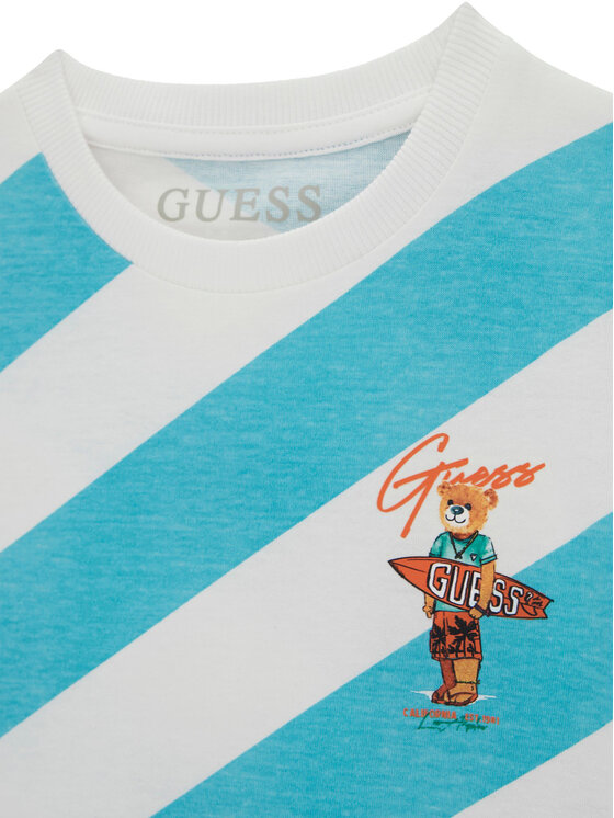 Guess Guess T-shirt N6GI05 K8HM4 Multicolore Relaxed Fit