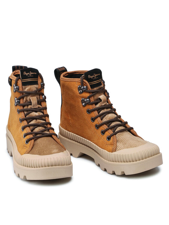 Pepe Jeans Pepe Jeans Trzewiki Ascot Desert PLS50429 Brązowy