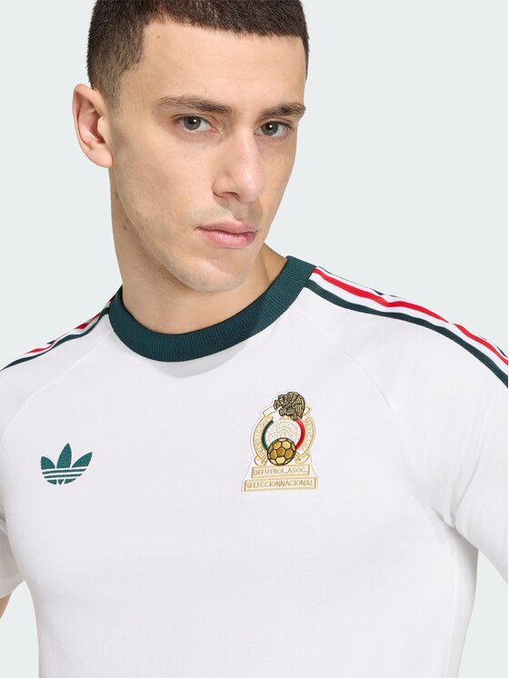 adidas adidas Koszulka techniczna 162086 Biały Slim Fit