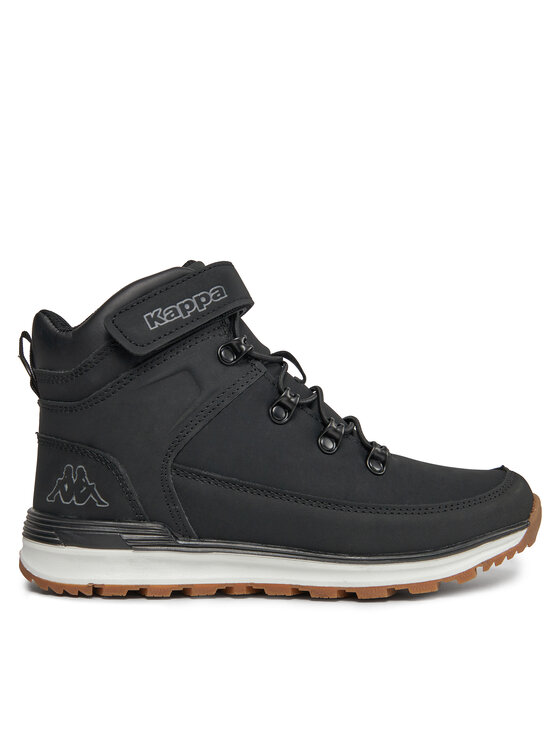 Kappa Kappa Schnürschuhe Logo Astos Md Ev Kid 371B8CW Schwarz