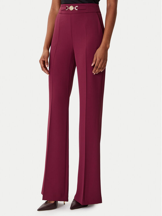 ARTIGLI ARTIGLI Stoffhose ACPA002994 Dunkelrot Regular Fit