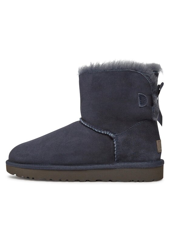 Ugg Bottes de neige W Mini Bailey Bow II 1016501 Bleu marine Modivo