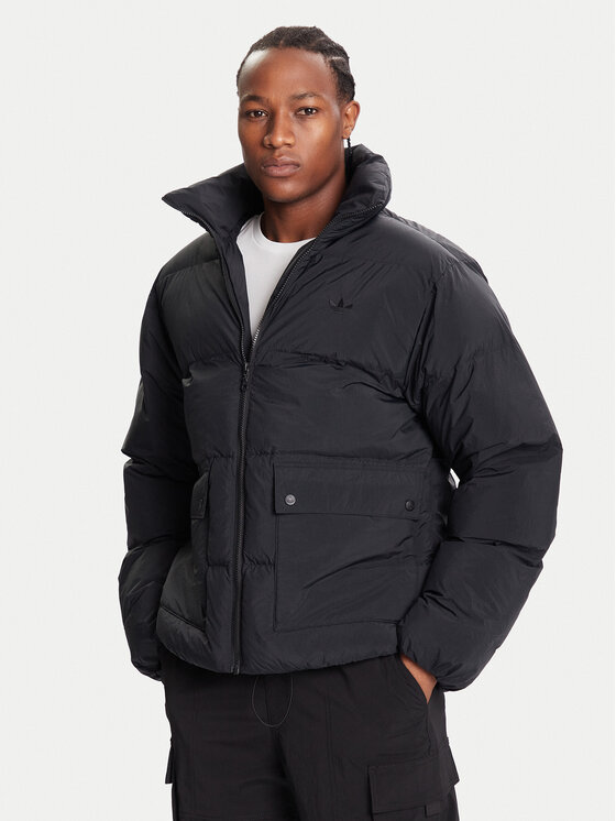 adidas adidas Зимова куртка JW5815 Чорний Slim Fit