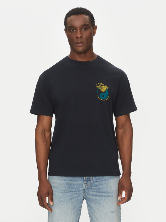 Quiksilver Quiksilver T-shirt EQYZT08033 Crna Regular Fit