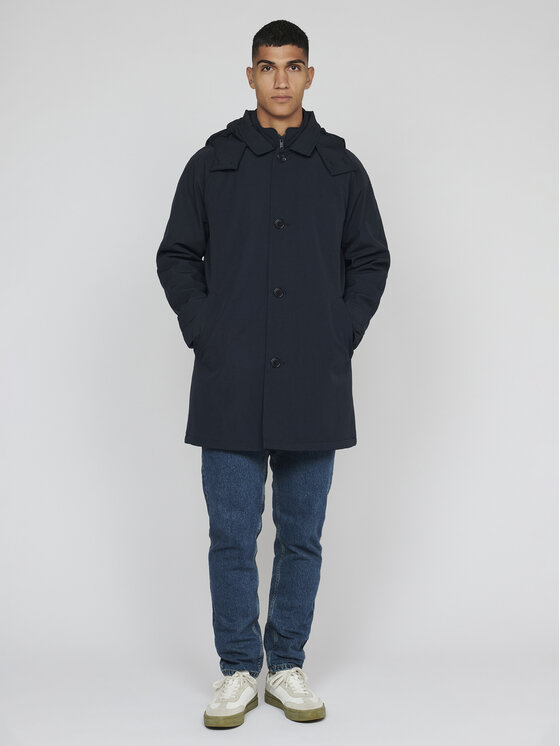 Matinique Matinique Wintermantel 30206720 Dunkelblau Regular Fit