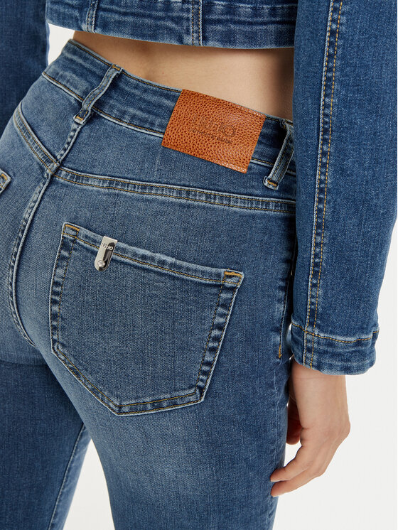 Liu Jo Liu Jo Jeans hlače UF4063 DS615 Modra Regular Fit