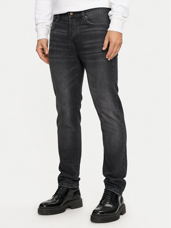 United Colors Of Benetton United Colors Of Benetton Τζιν 4MCP57BC8 Γκρι Slim Fit