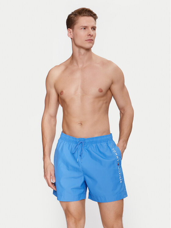 Tommy Hilfiger Tommy Hilfiger Шорти для плавання UM0UM03258 Голубий Regular Fit