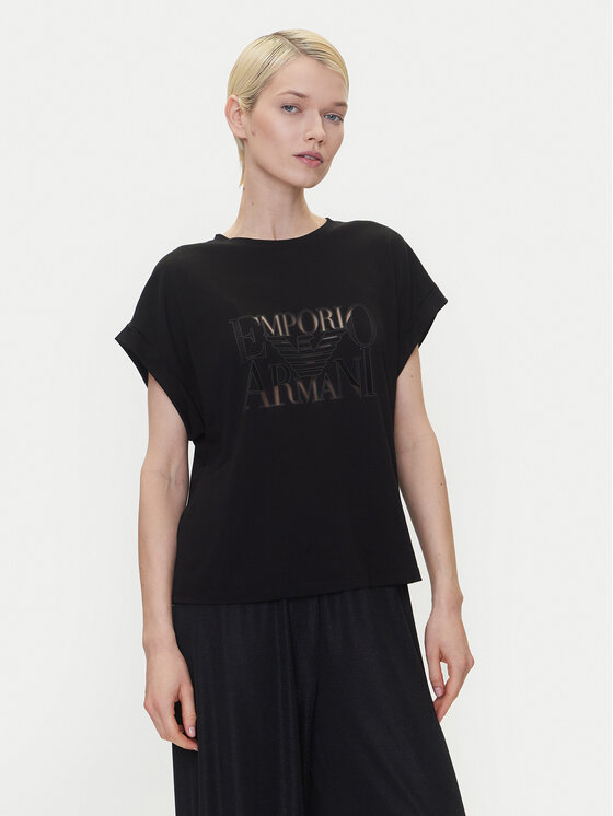 Női Póló Emporio Armani, Méret: XL, Fekete, EW000616 AF12187 UC001