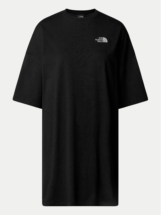 The North Face The North Face Hétköznapi ruha Simple Dome NF0A87NF Fekete Relaxed Fit