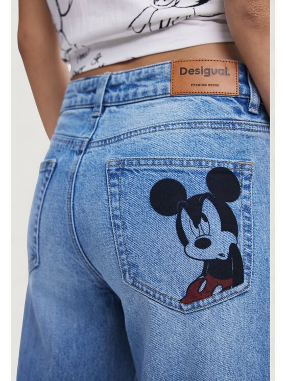 Desigual Desigual Τζιν DENIM_MINIMI Μπλε Boot Fit