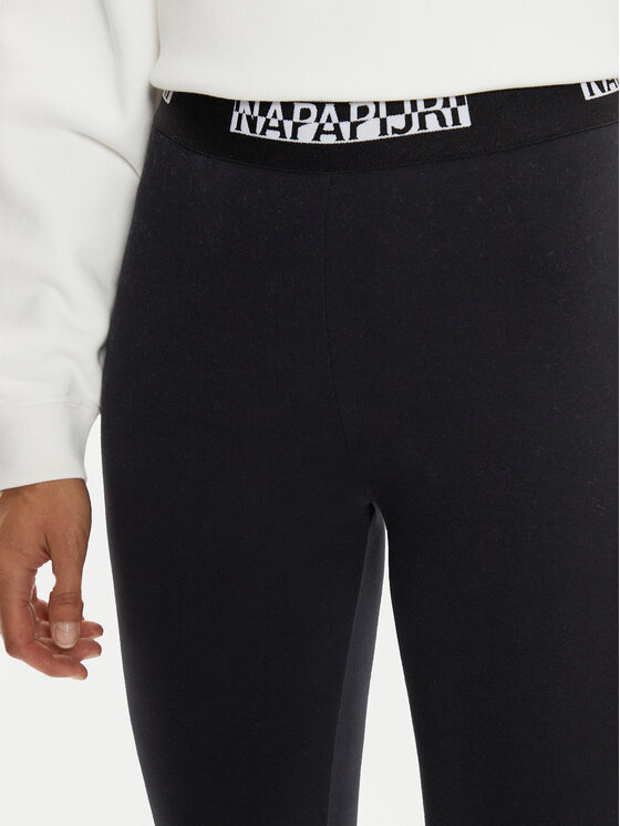 Napapijri Napapijri Colanți M-Box Logo NP0A4HZ7 Negru Slim Fit