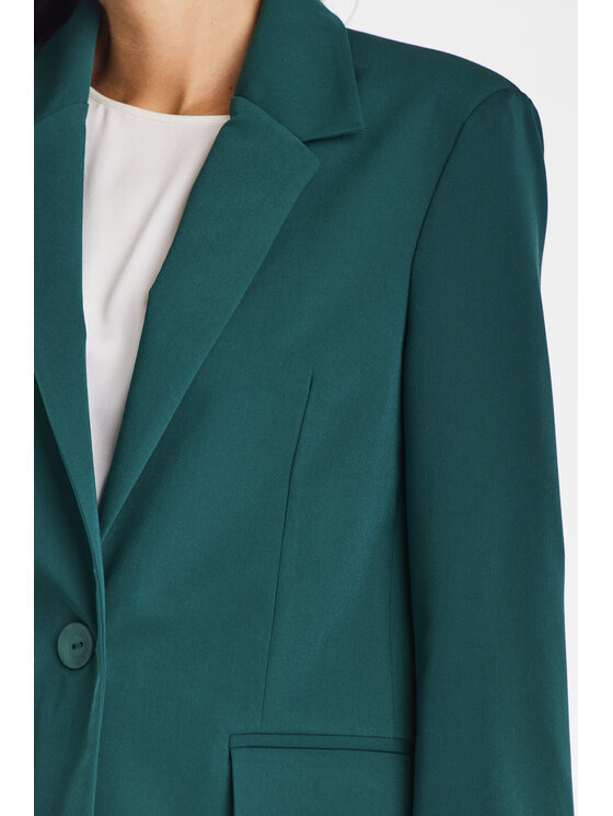 Awama Awama Giacca da abito A676 Verde Basic Fit