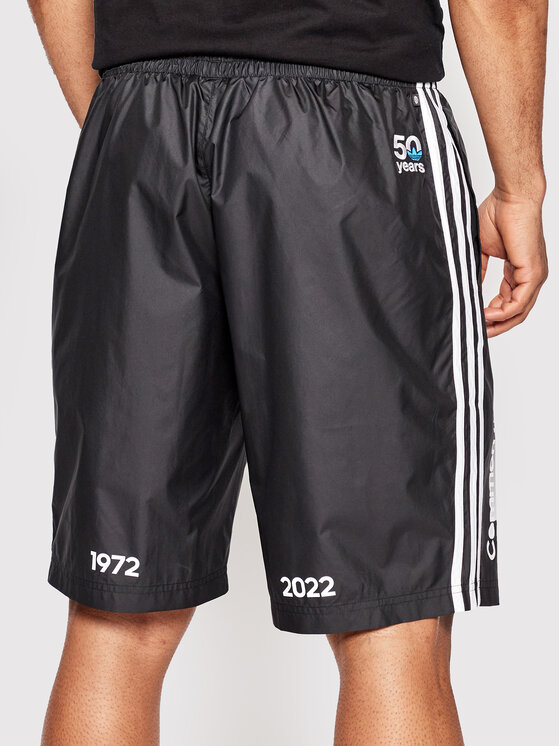 adidas adidas Szorty kąpielowe Graphic Common Memory HC7125 Czarny Regular Fit
