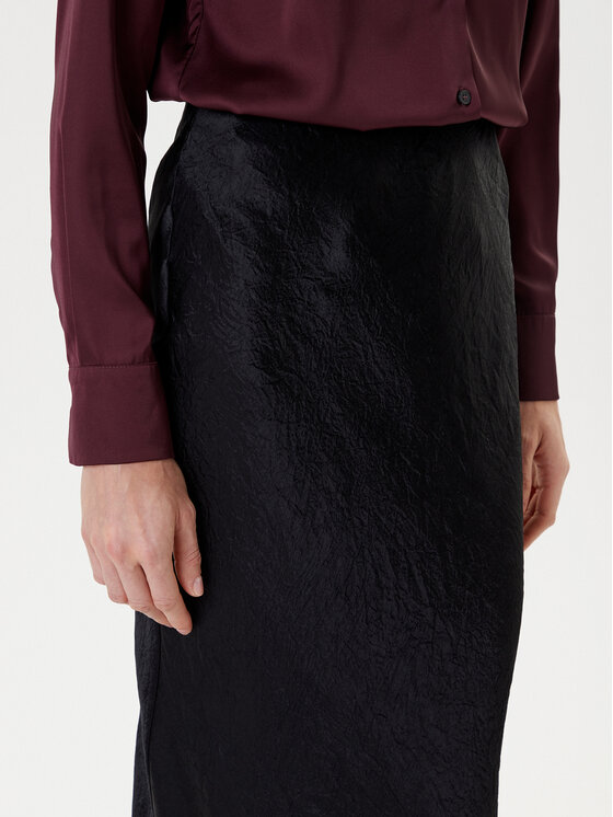 Marella Marella Gonna midi Pomez 2525106041 Nero Regular Fit