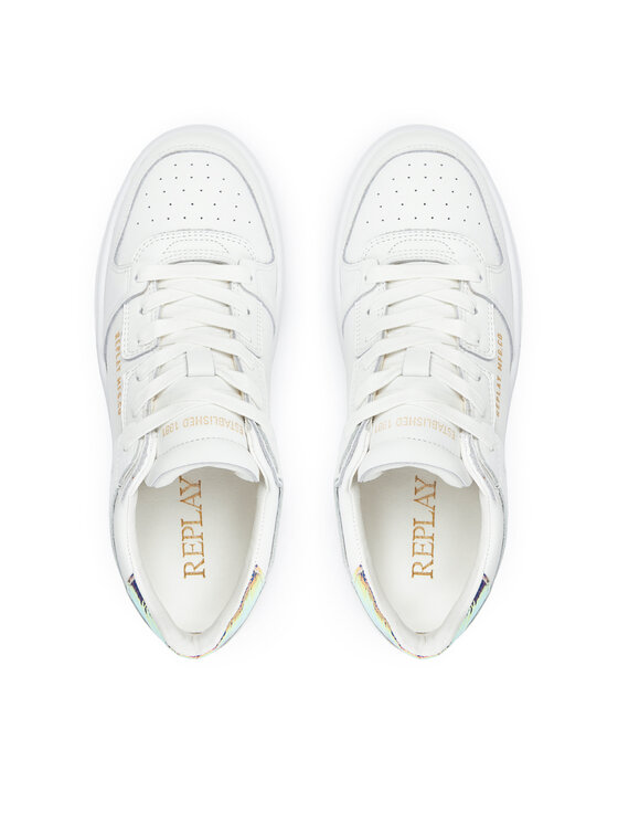 REPLAY REPLAY Sneakersy Sbam W Light GWZ6V .000.C0001L Biały