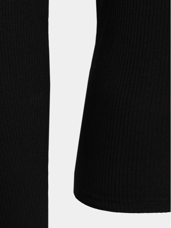 Athlecia Athlecia Blūze Lankae W L/S Tee EA231522 Melns Regular Fit