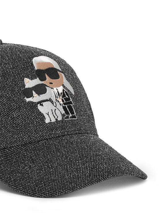 Karl Lagerfeld Kids Karl Lagerfeld Kids Šiltovka Z31198 M Svetlosivá